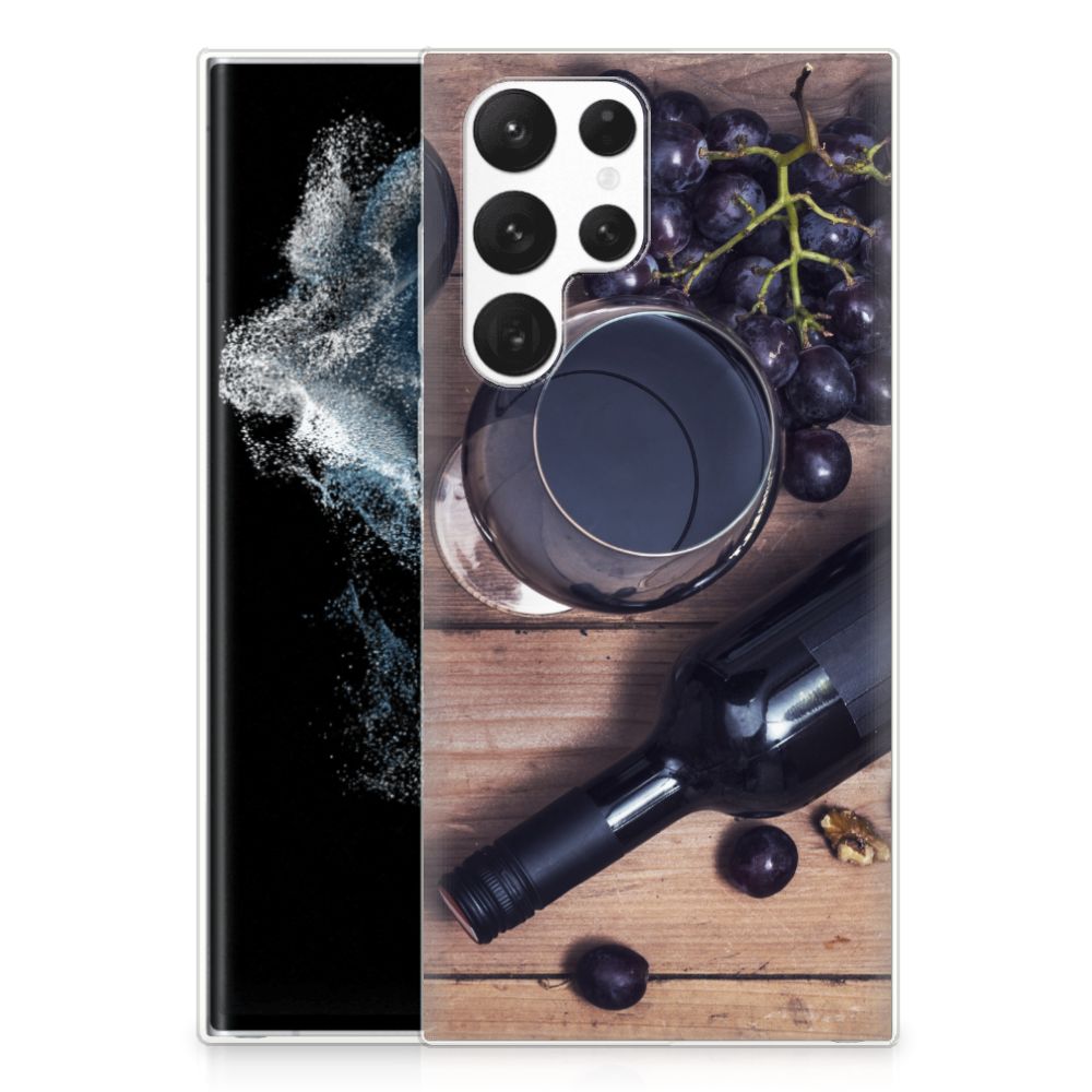 Samsung Galaxy S22 Ultra Siliconen Case Wijn B2C Telecom