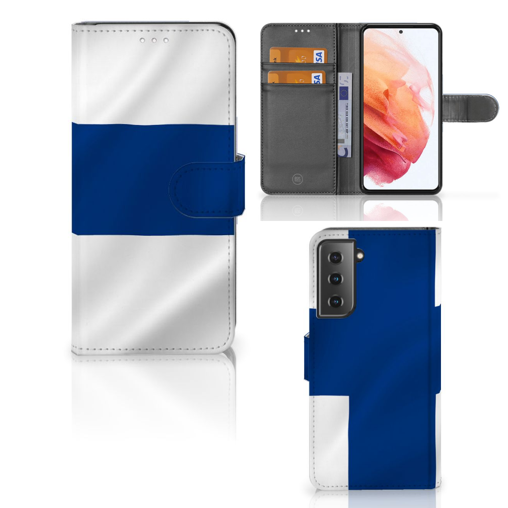 Samsung Galaxy S21 Bookstyle Case Finland
