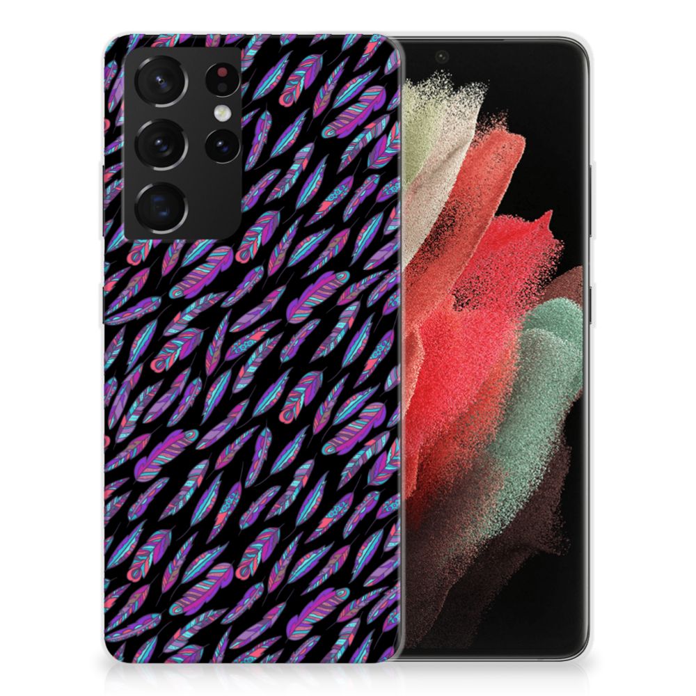 Samsung Galaxy S21 Ultra TPU bumper Feathers Color B2C Telecom