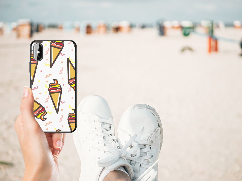 iPhone X | Xs Back Cover Hoesje Icecream B2C Telecom