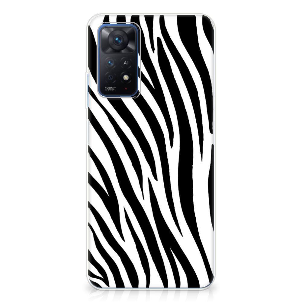 Xiaomi Redmi Note 11 Pro 5G TPU Hoesje Zebra