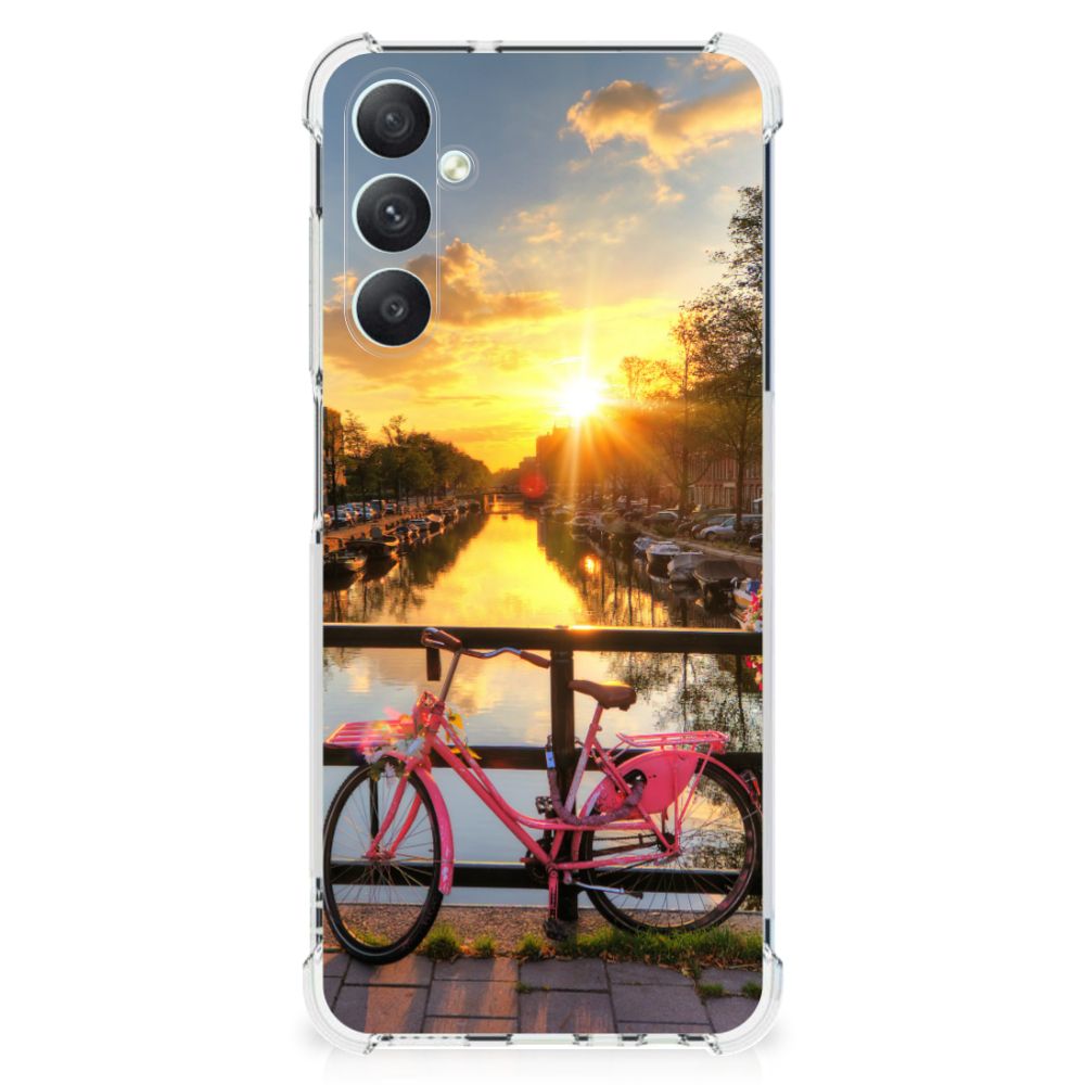 Samsung Galaxy A05s Telefoonhoesje met valbescherming Amsterdamse Grachten B2C Telecom