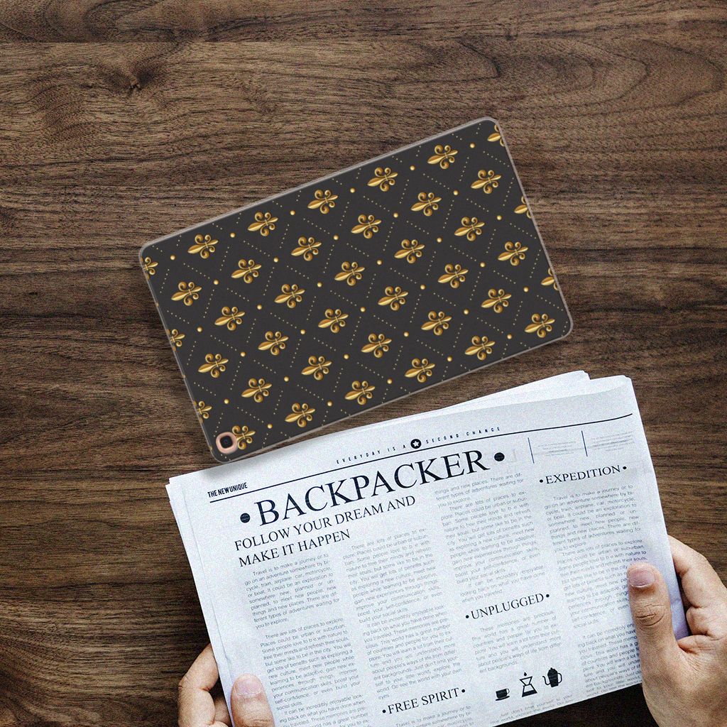 Samsung Galaxy Tab A 10.1 (2019) Hippe Hoes Franse Lelie