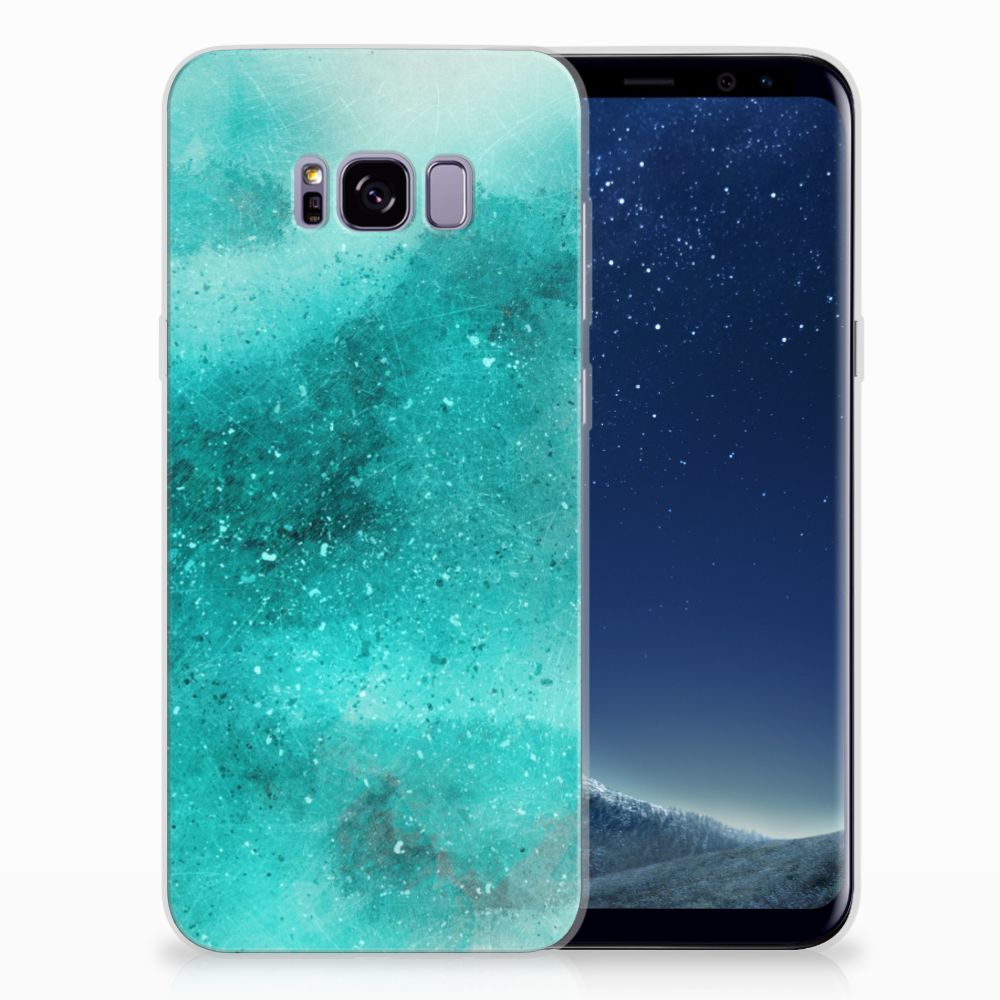 Hoesje maken Samsung Galaxy S8 Plus Painting Blue