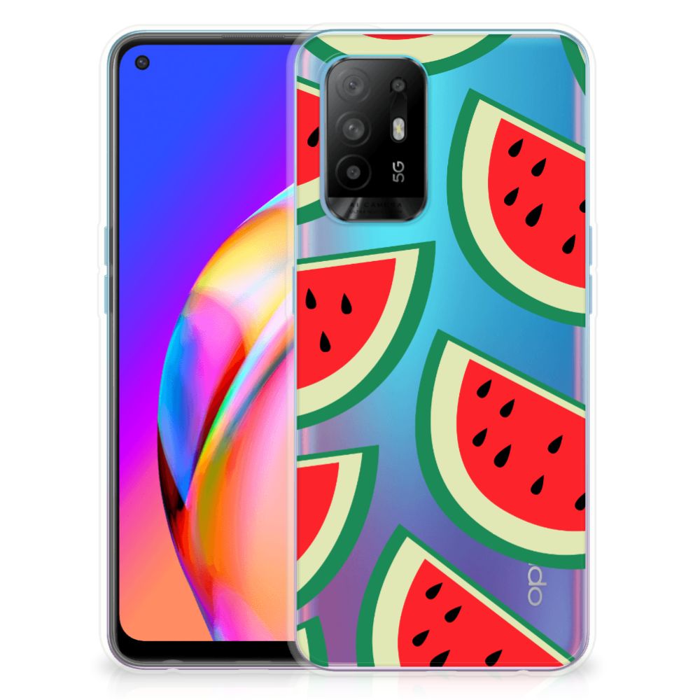 OPPO A94 5G | Reno5 Z Siliconen Case Watermelons B2C Telecom
