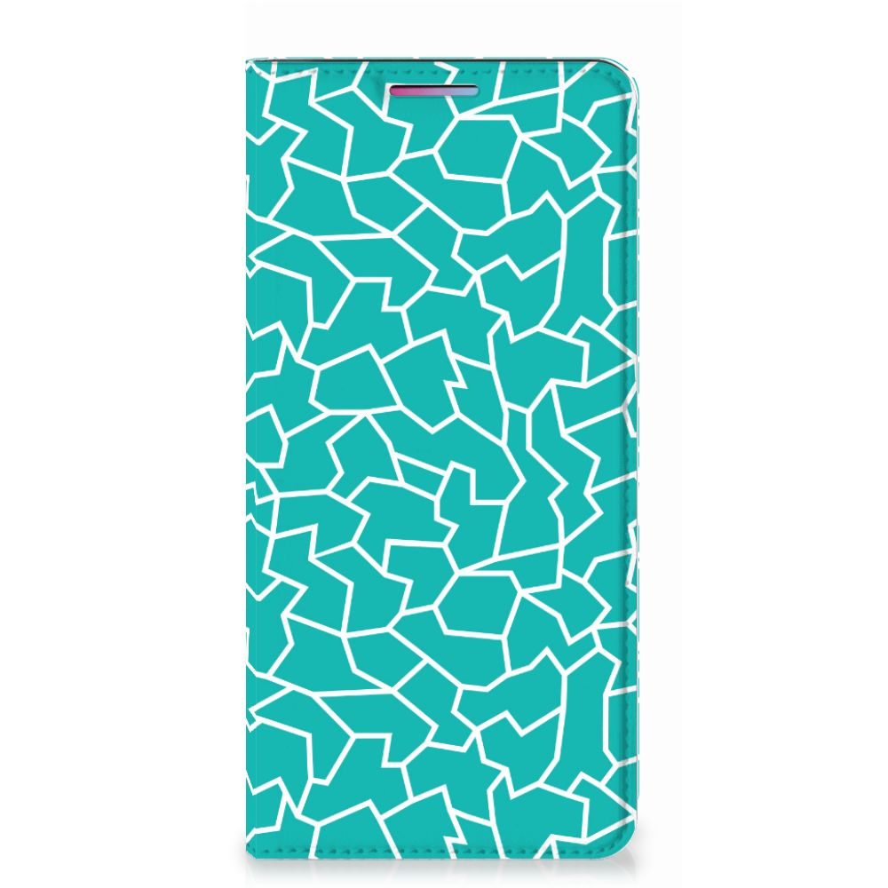 Motorola Moto G60s Bookcase Cracks Blue - B2C Telecom