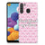 Samsung Galaxy A21 Silicone-hoesje Flowers Pink DTMP
