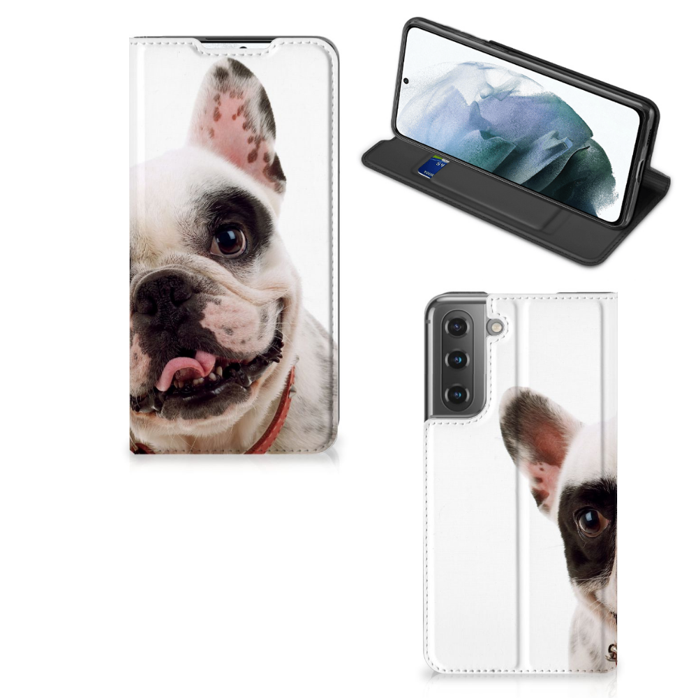 Samsung Galaxy S21 FE Hoesje maken Franse Bulldog - B2C Telecom