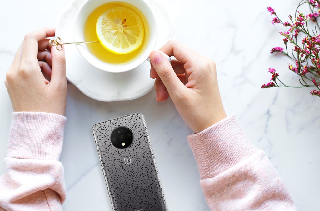 OnePlus 7T TPU bumper Stripes Dots