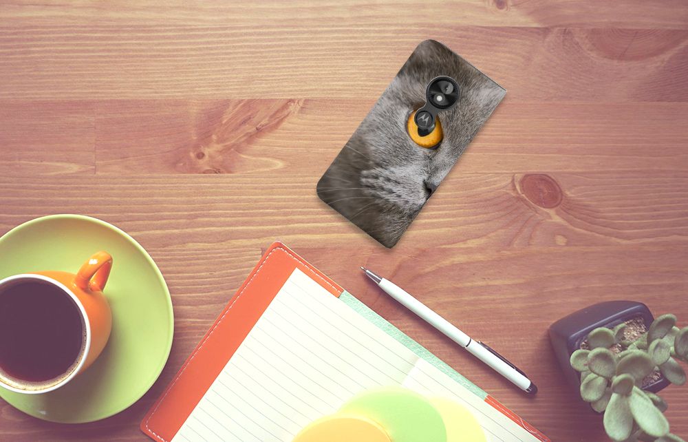 Hoesje maken Motorola Moto E5 Play Britse Korthaar