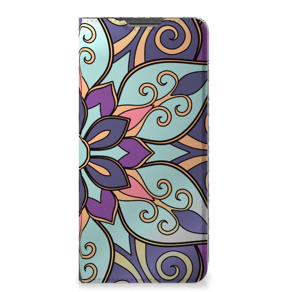 Xiaomi Redmi Note 11 Pro Smart Cover Purple Flower - B2C Telecom