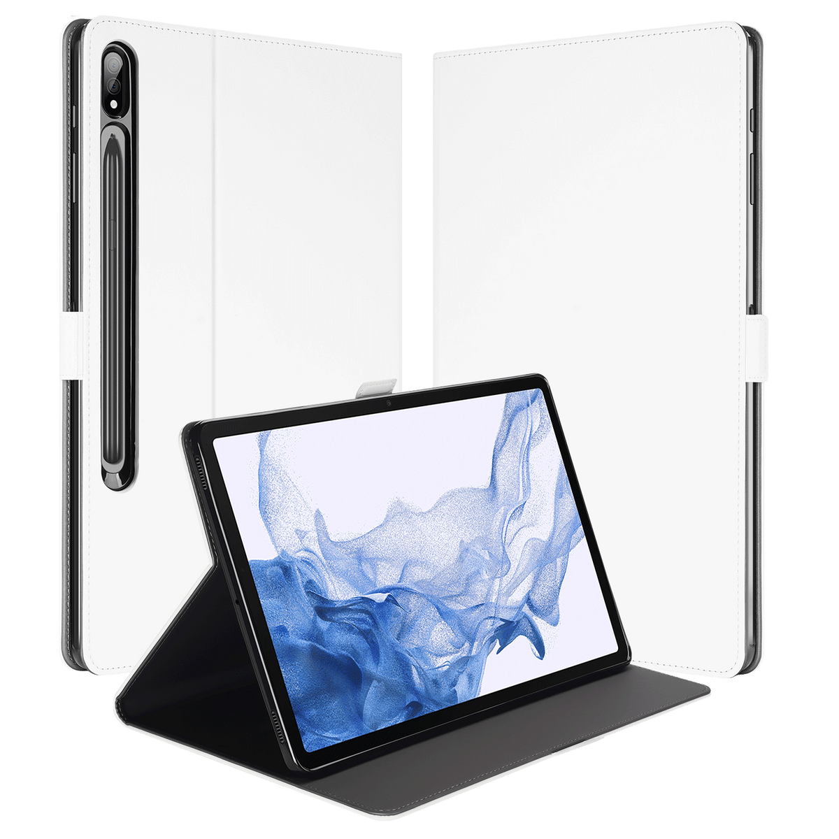 Book Cover Hoesje Maken voor de Samsung Galaxy Tab S7 FE | S7+ | S8+