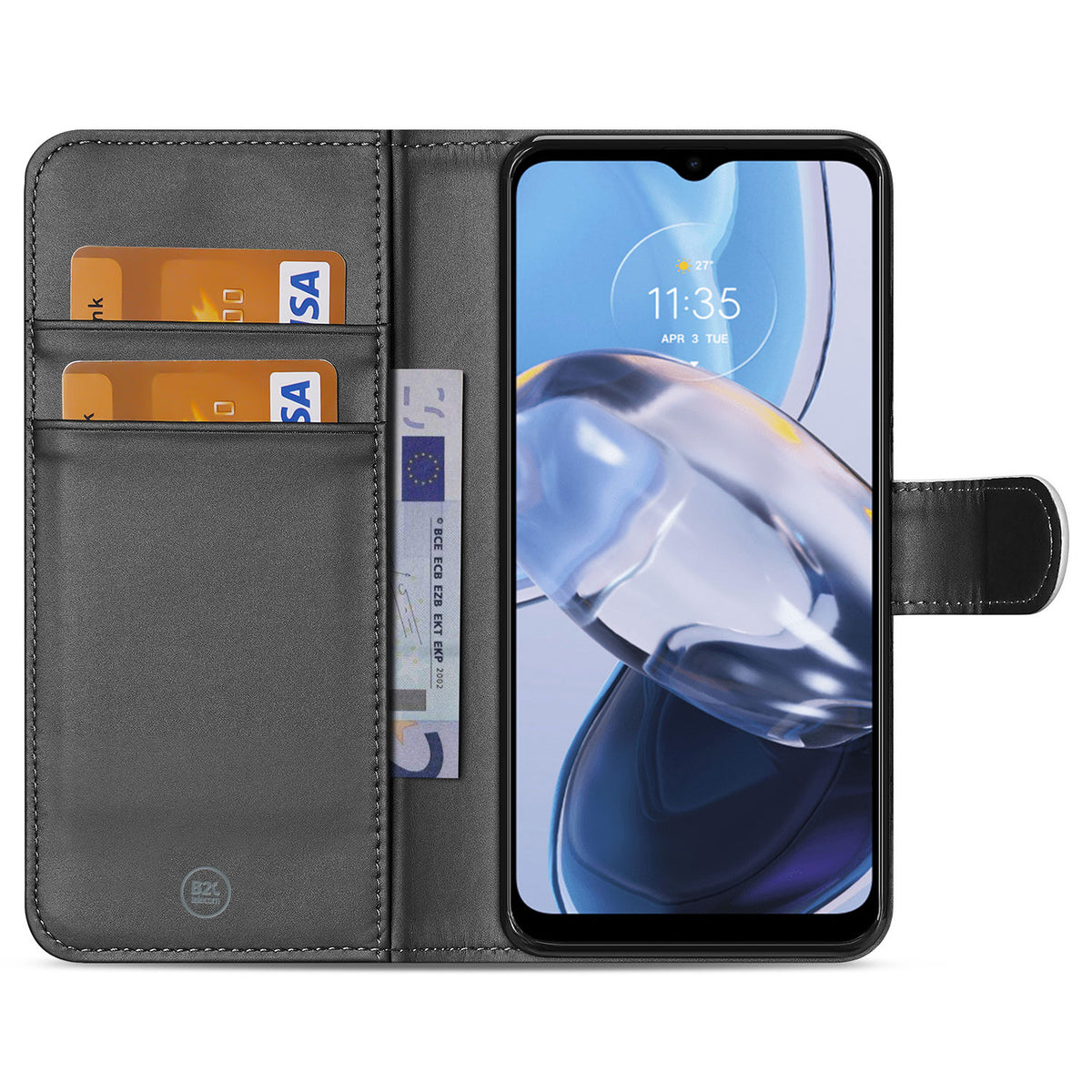 Book Case Hoesje Maken voor de Motorola Moto E22 | E22i