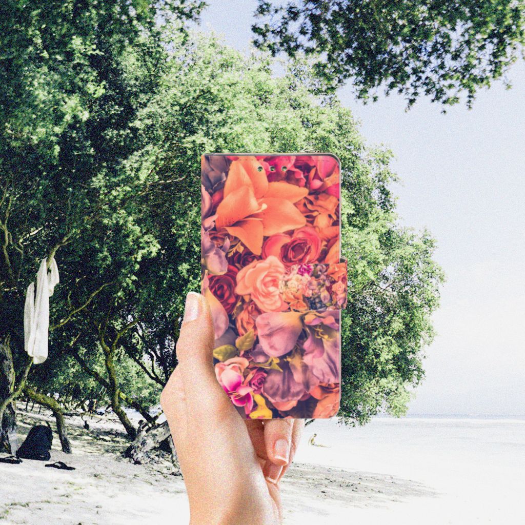 Sony Xperia XZ1 Hoesje Bosje Bloemen