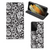 Samsung Galaxy S21 Ultra Smart Cover Black Flowers - B2C Telecom