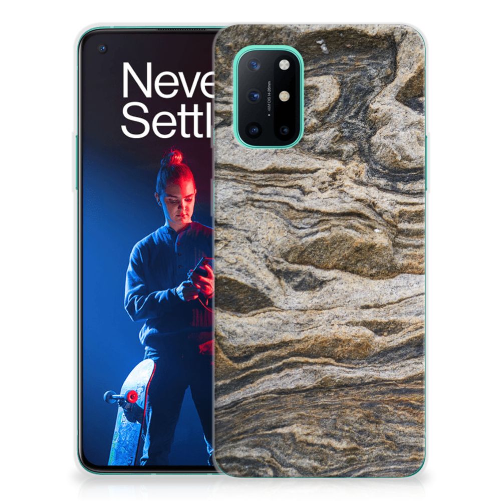 OnePlus 8T TPU Siliconen Hoesje Steen