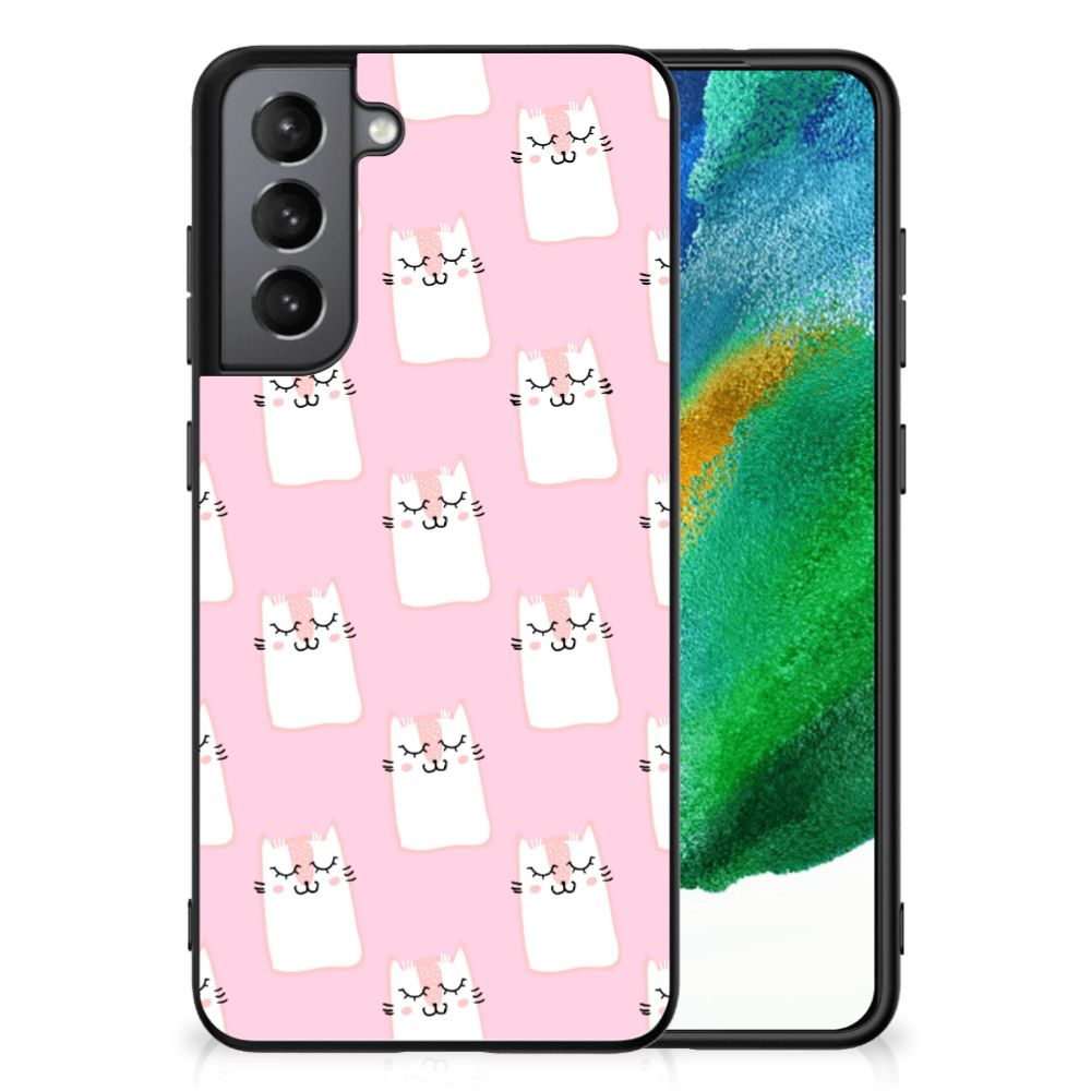 Samsung Galaxy S21FE Dierenprint Telefoonhoesje Sleeping Cats