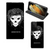 Mobiel BookCase Samsung Galaxy S21 Ultra Skull Hair - B2C Telecom