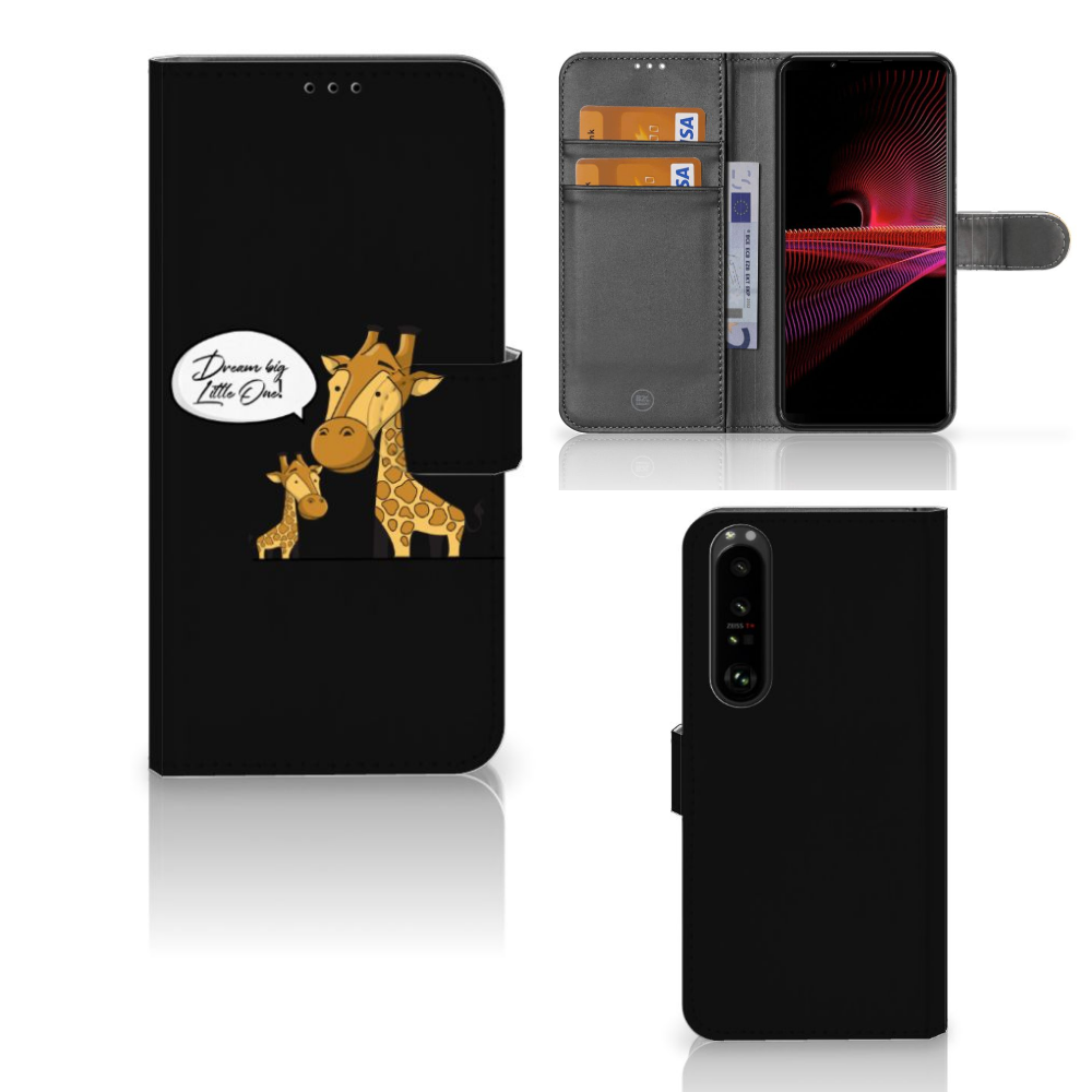 Sony Xperia 1 III Leuk Hoesje Giraffe