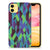 Apple iPhone 11 TPU Hoesje Abstract Green Blue