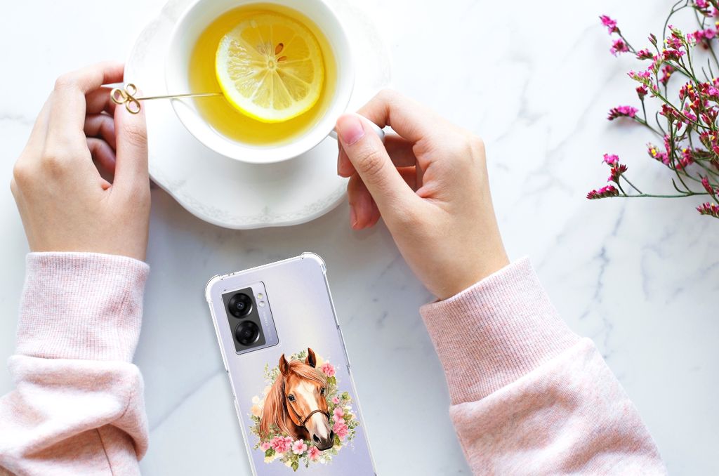 Case Anti-shock voor OPPO A77 5G | A57 5G Paard