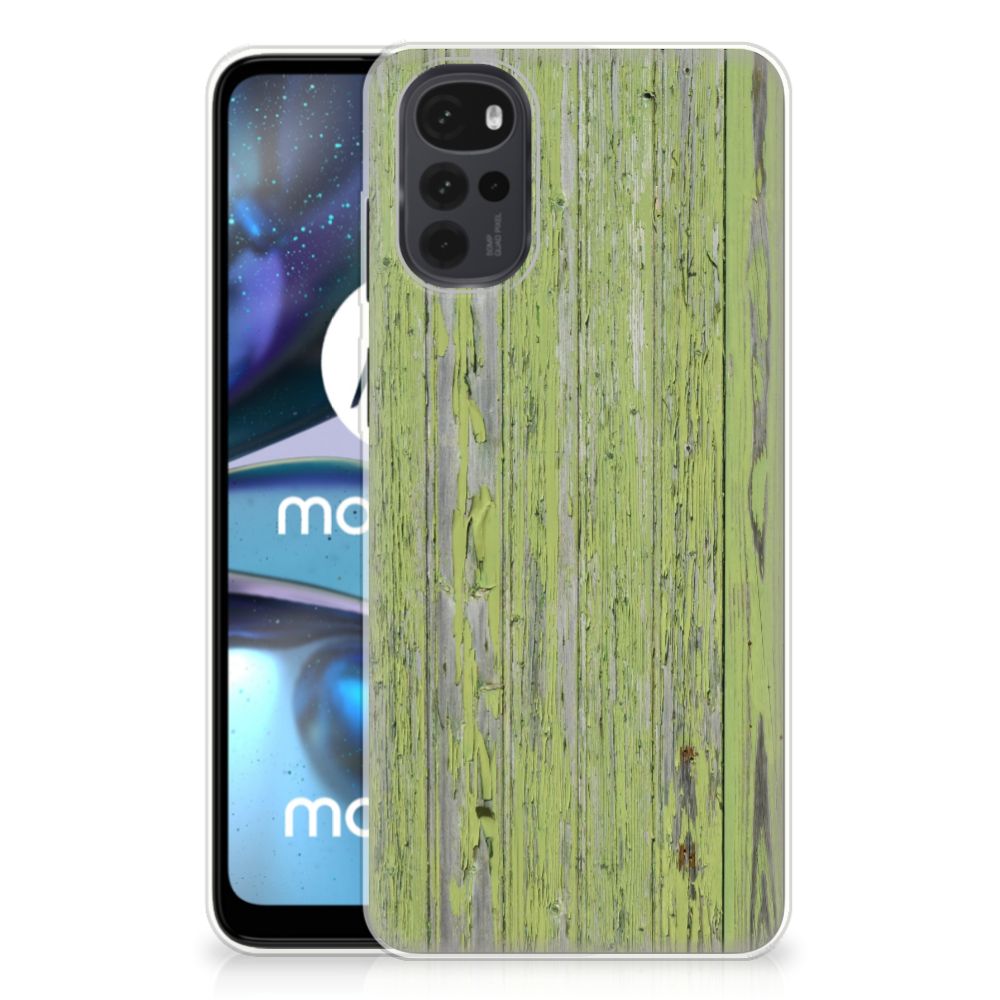 Motorola Moto G22 Bumper Hoesje Green Wood B2C Telecom
