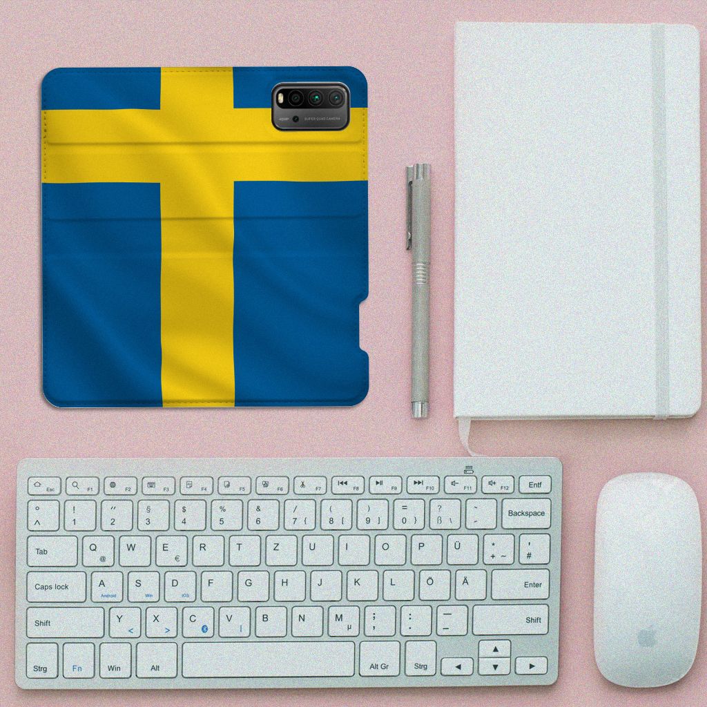 Xiaomi Poco M3 | Redmi 9T Standcase Zweden - B2C Telecom