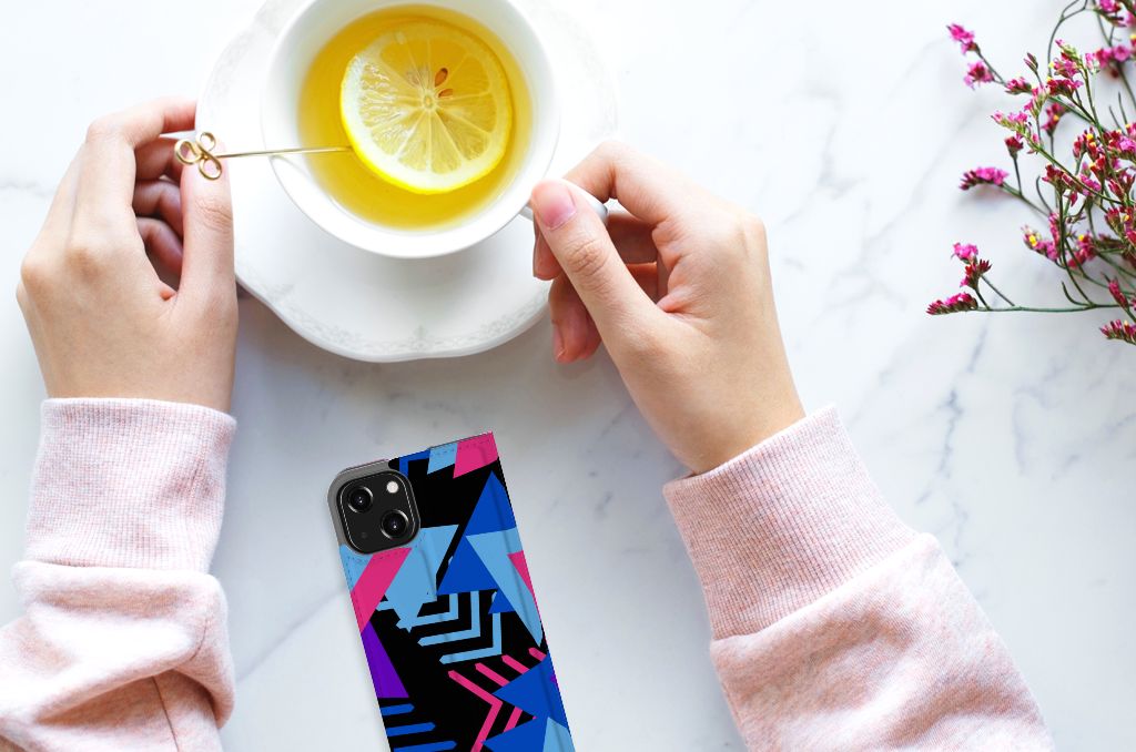 iPhone 13 Mini Stand Case Funky Triangle - B2C Telecom
