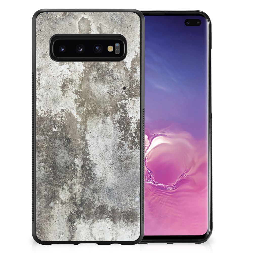 Samsung Galaxy S10+ Gripcase Beton Print