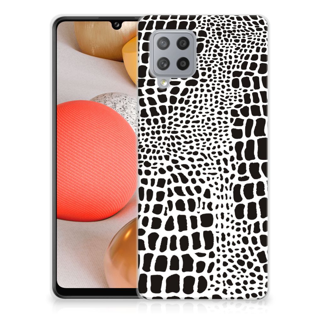 Samsung Galaxy A42 TPU Hoesje Slangenprint