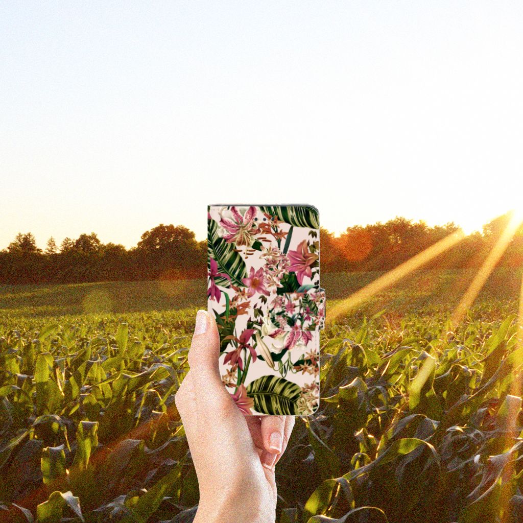 Nokia 7 Hoesje Flowers