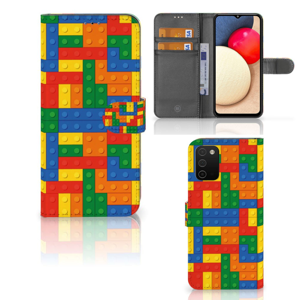 Samsung Galaxy A03s Telefoon Hoesje Blokken