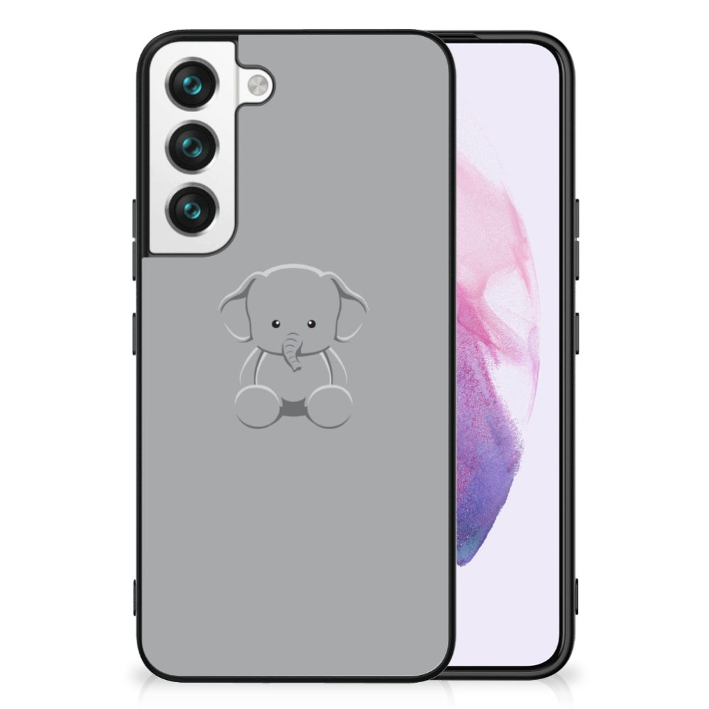 Samsung Galaxy S22 Hoesje Grijs Baby Olifant