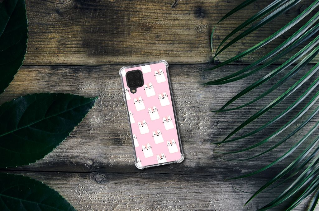 Samsung Galaxy A12 Case Anti-shock Sleeping Cats - B2C Telecom