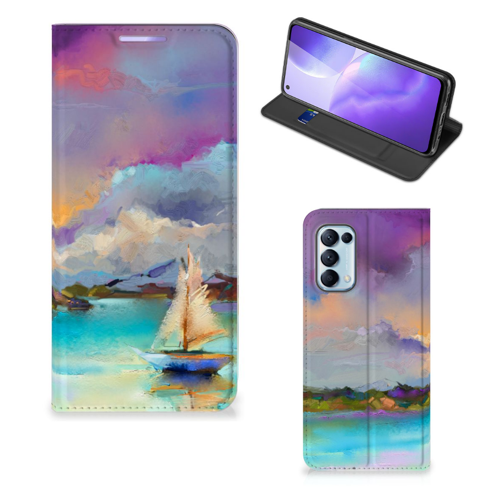Bookcase OPPO Find X3 Lite Boat - B2C Telecom