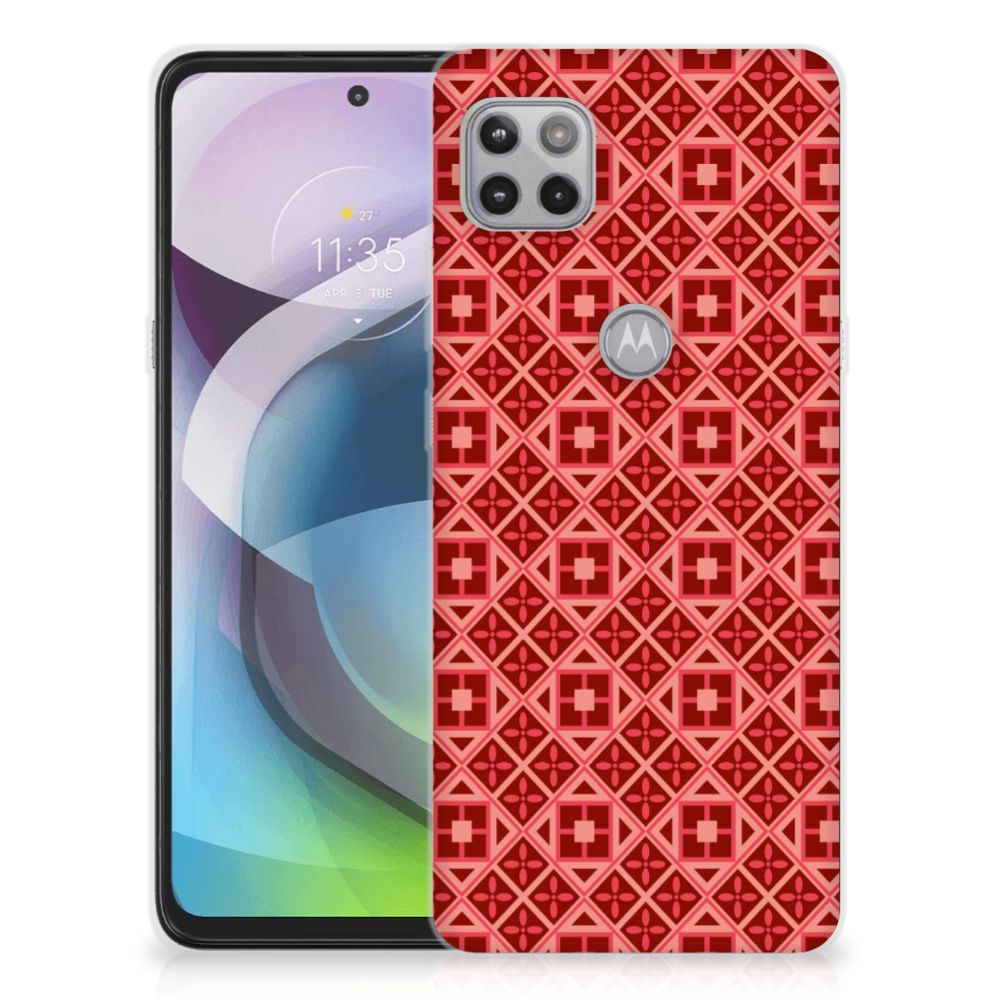 Motorola Moto G 5G TPU bumper Batik Rood B2C Telecom