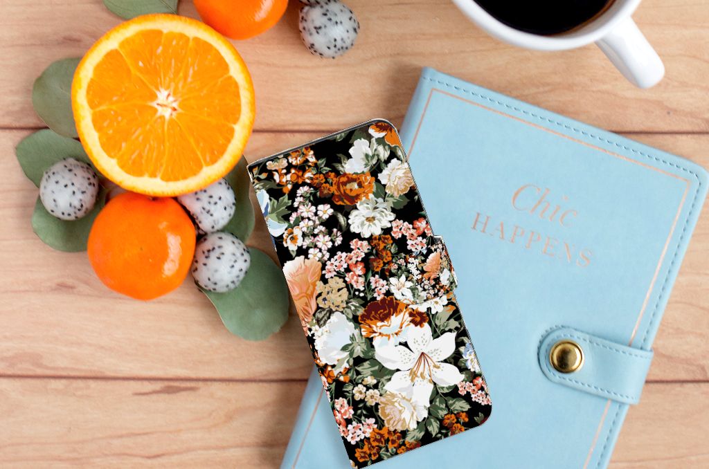 Hoesje voor Samsung Galaxy A53 Dark Flowers