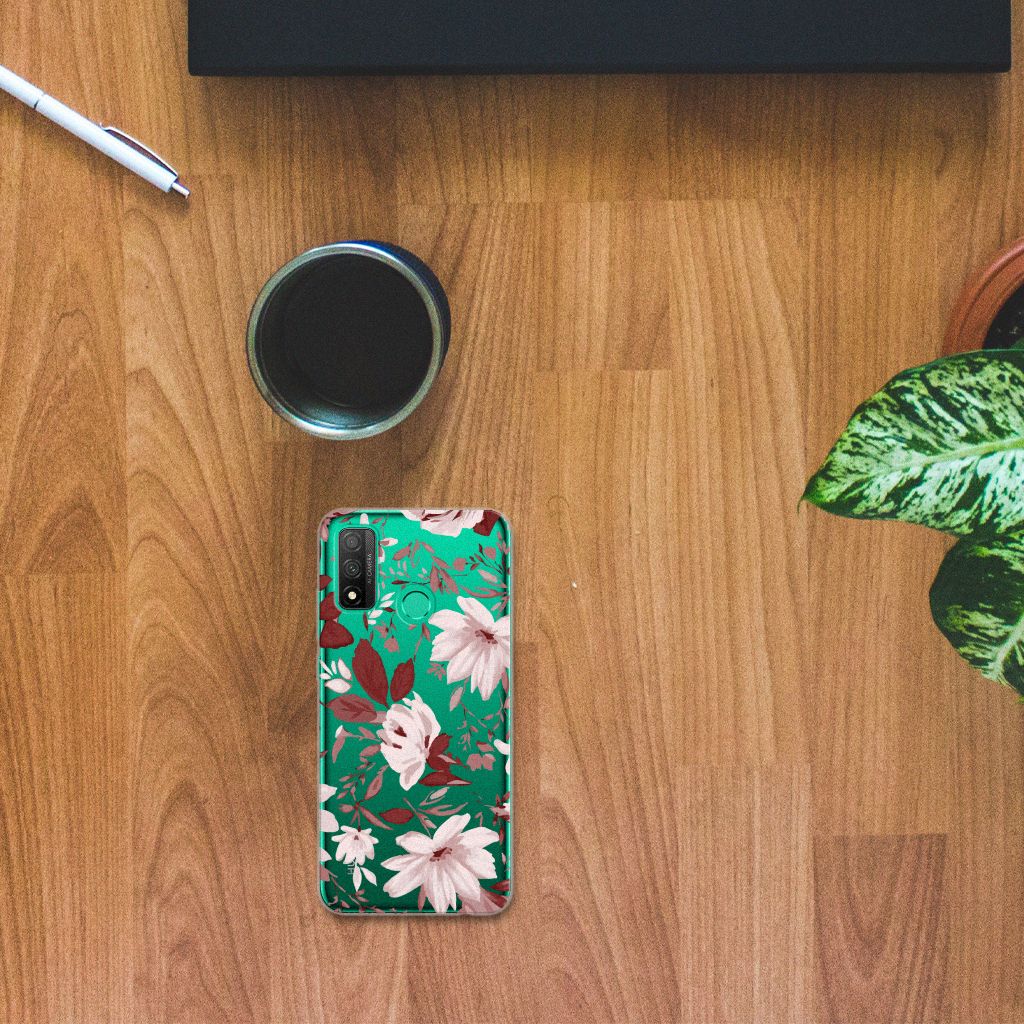 Hoesje maken Huawei P Smart 2020 Watercolor Flowers B2C Telecom