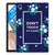 Samsung Galaxy Tab A8 2021/2022 Print Case Flowers Blue DTMP - B2C Telecom