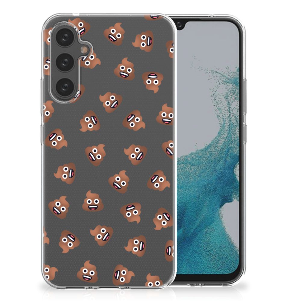 TPU bumper voor Samsung Galaxy A34 Poep Emojis B2C Telecom