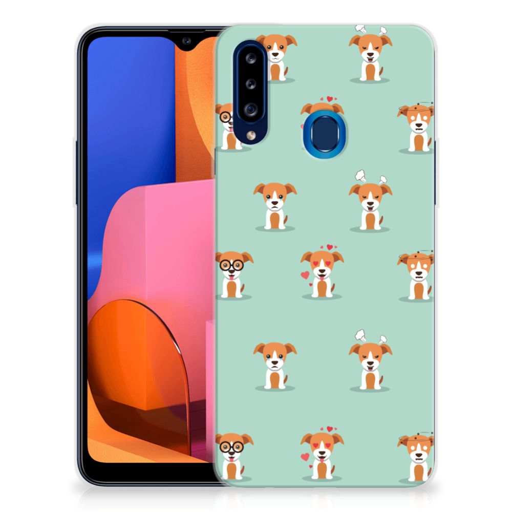 Samsung Galaxy A20s TPU Hoesje Pups B2C Telecom