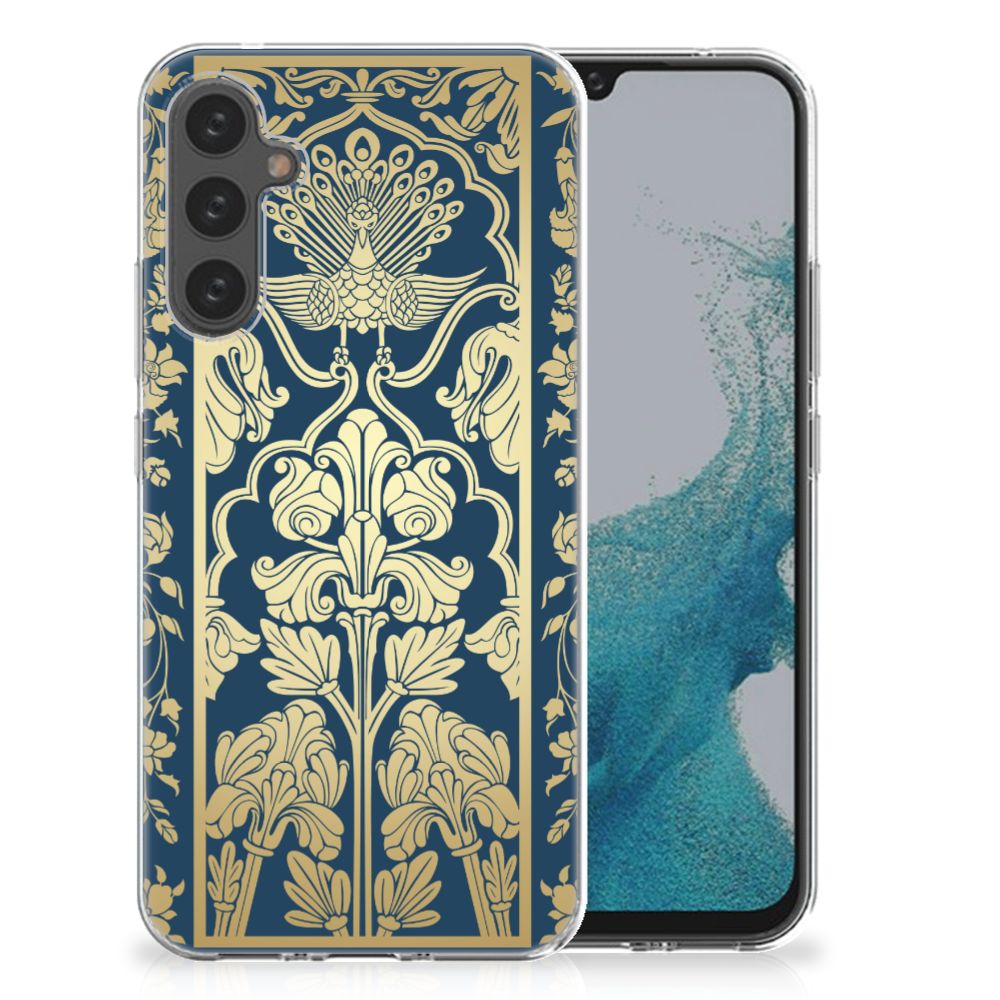Samsung Galaxy A34 TPU Case Beige Flowers B2C Telecom