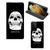 Mobiel BookCase Samsung Galaxy S21 Ultra Skull Eyes - B2C Telecom