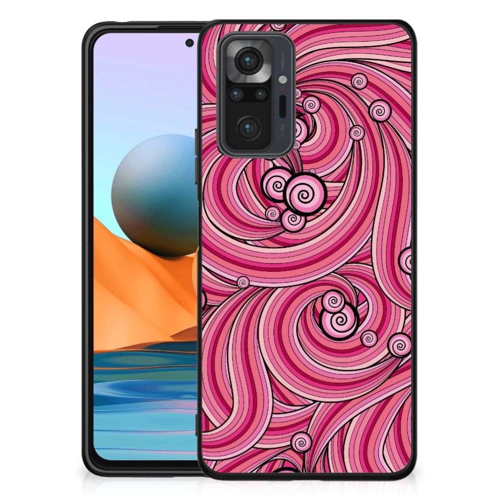 Xiaomi Redmi Note 10 Pro Leuk Telefoonhoesje Swirl Pink