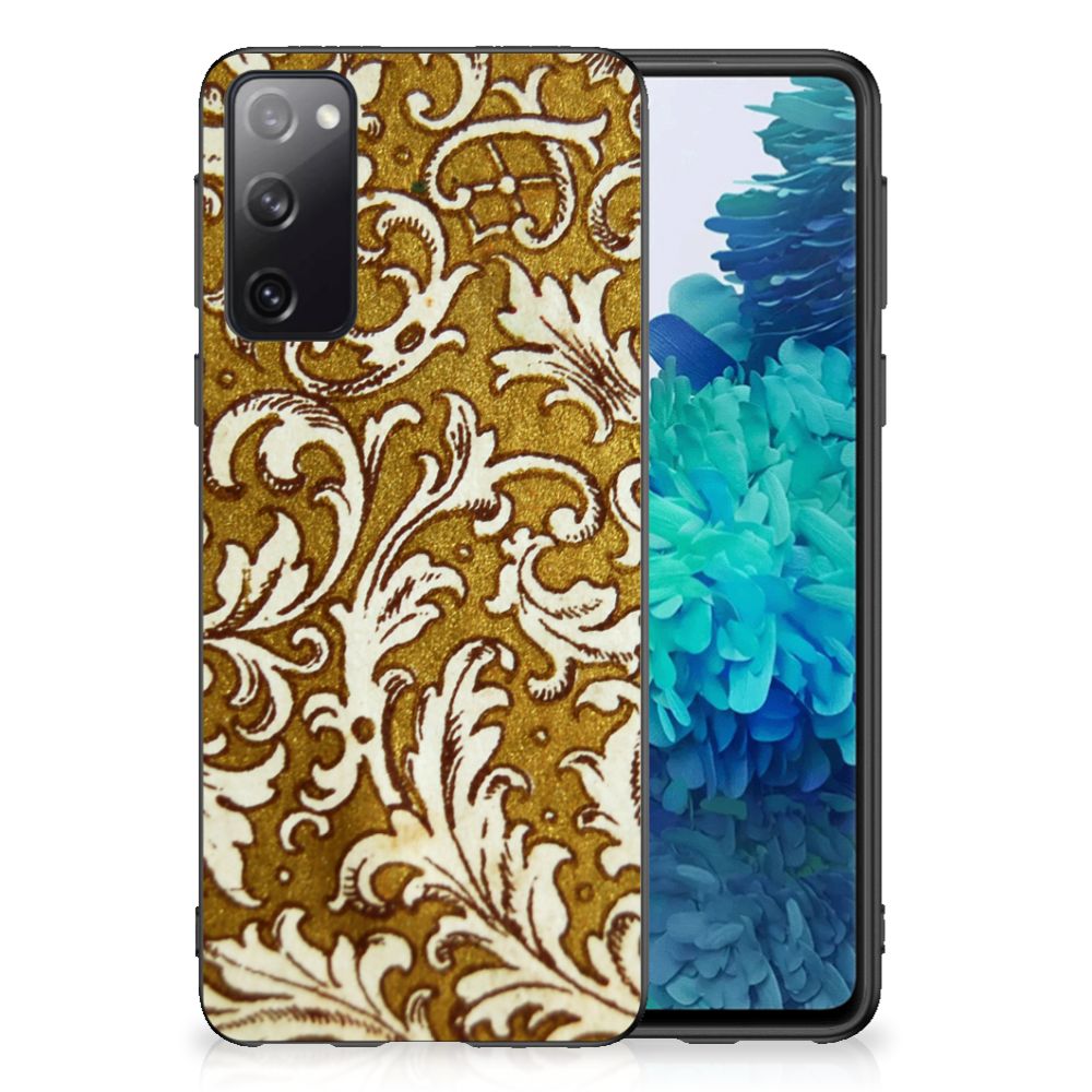 Hoesje TPU Samsung Galaxy S20 Barok Goud