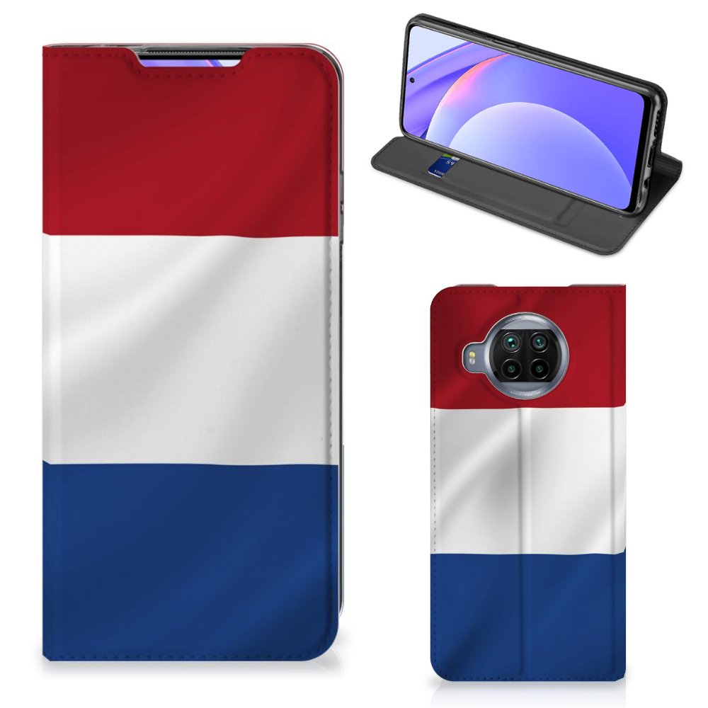 Xiaomi Mi 10T Lite Standcase Nederlandse Vlag - B2C Telecom