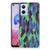 OPPO A96 | OPPO A76 TPU Hoesje Abstract Green Blue B2C Telecom
