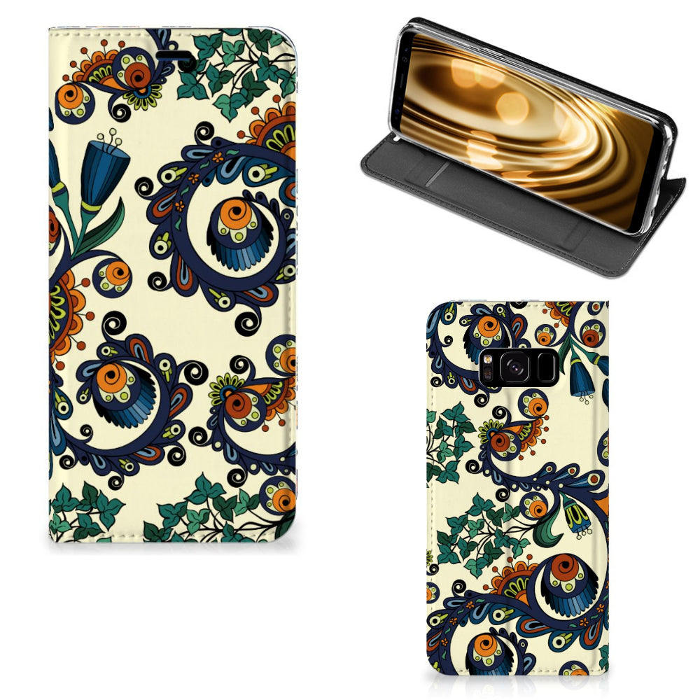 Telefoon Hoesje Samsung Galaxy S8 Barok Flower