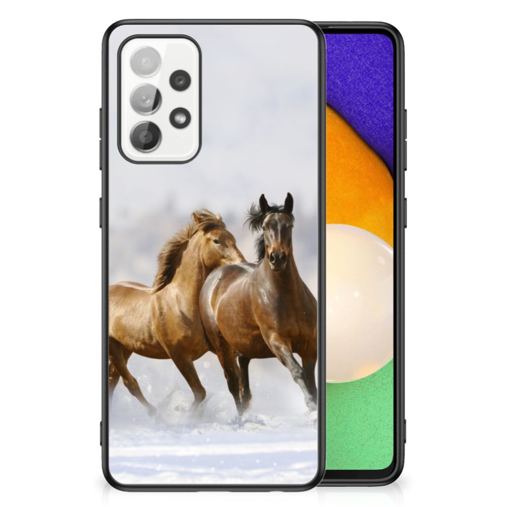 Samsung Galaxy A52 | A52s (5G/4G) Dierenprint Telefoonhoesje Paarden