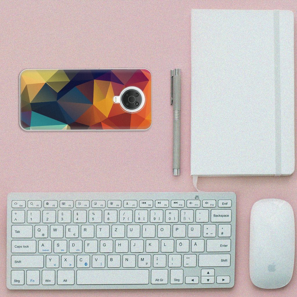 Nokia G20 | G10 TPU Hoesje Polygon Color B2C Telecom